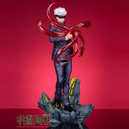 28cm Anime Cartoon Jujutsu Kaisen Gojo Satoru Kids Toys Pvc Model Statue Collection Brinquedos Action Figure Birthday Toys Gift - Jujutsu Kaisen Merch - Free Shipping Buy Now