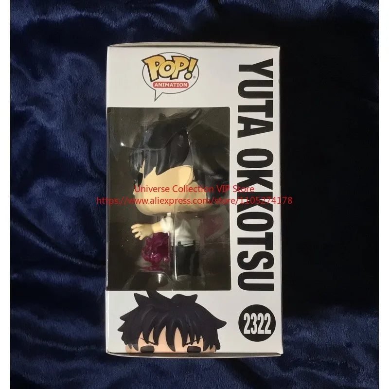 Funko Pop Jujutsu Kaisen 0 Satoru Gojo Yuta Okkotsu #2322 #2323 Red Energy Vinyl Figure Anime Collectible For Hobby Collectors