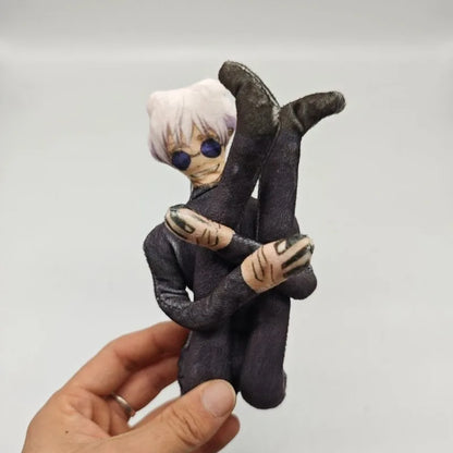 Jujutsu Kaisen Doll Movable Funny Gojo Satoru Toy Shapeshift Figure Creative Home Decoration Mannequin Action Model Kids Toys - Jujutsu Kaisen Merch - Free Shipping Buy Now