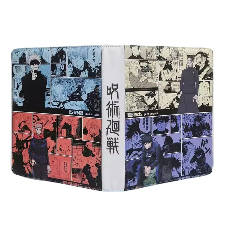 Jujutsu Kaisen Anime Collection Card Album Book Folder Phantom Parade 900pcs Zipper Card Binder Holder Toy Gift