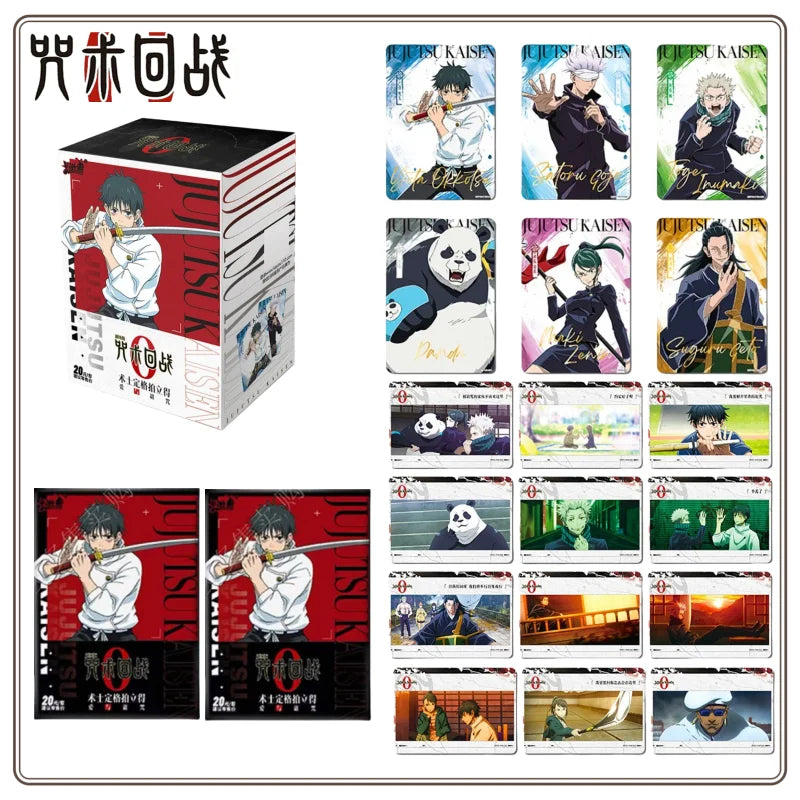 Kayou Jujutsu Kaisen Collection Card Adventure Battle Anime Children's Favorite Miwa Kasumi Nishimiya Momo Creative Gift Cards