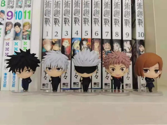 Anime JJK Itadori Yuji Figure Gojo Satoru Fushiguro Megumi Ryomen Sukuna Kugisaki Nobara Action Figure Desktop ornament gift toy - Jujutsu Kaisen Merch - Free Shipping Buy Now