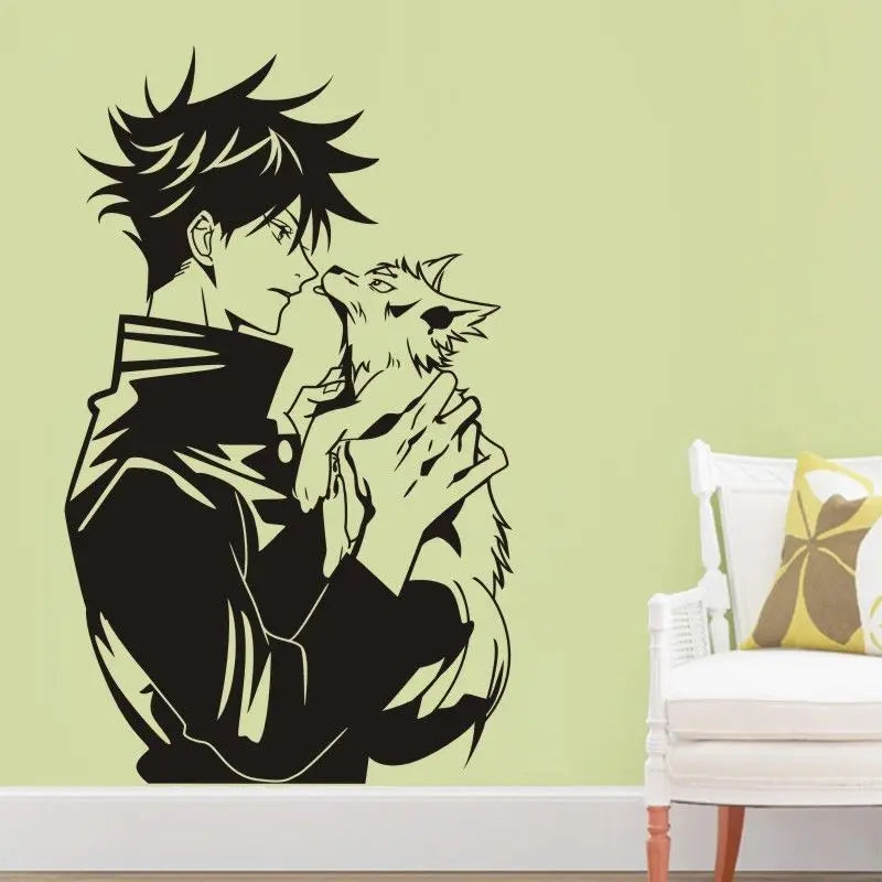Jujutsu Kaisen Wall Decal Kitashirakawa Vinyl glass Stickers Decal Decor Home Decorative Decoration Anime Car
