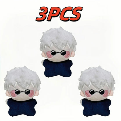 2025New Jujutsu Kaisen Keychain Plush Toys Anime Geto Suguru Satoru Gojos Doll Peluche Brinquedo Stuff Toys Fans Birthday Gifts - Jujutsu Kaisen Merch - Free Shipping Buy Now