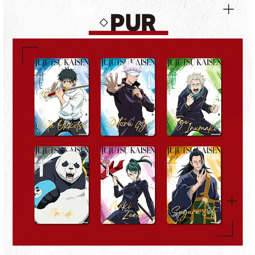 Kayou Jujutsu Kaisen Collection Card Adventure Battle Anime Children's Favorite Miwa Kasumi Nishimiya Momo Creative Gift Cards