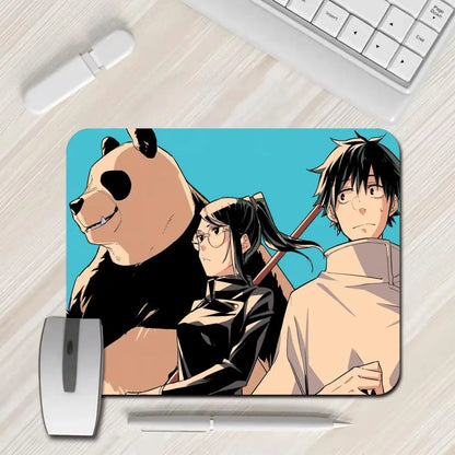 HYBXAXC 450x400mm Jujutsu Kaisen Gaming Mouse Pad XS Small Mousepad For PC Gamer Desktop Decoration Office Mouse Mat Deskmat Rug