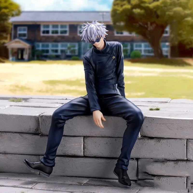 Anime Megumi Jujutsu Kaisen Nanami Figures GK Satoru Gojo Geto Suguru Sitting Look Up Toji Figure PVC Model Collection Toy Gifts - Jujutsu Kaisen Merch - Free Shipping Buy Now