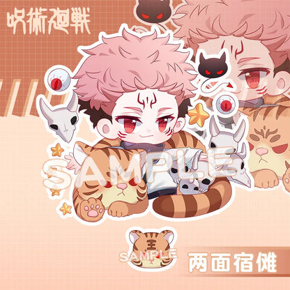 Jujutsu Kaisen – porte-clés en acrylique, figurines de dessin animé Gojo Satoru Geto Suguru Cosplay, Fushiguro Toji, personnage, pendentif décoratif