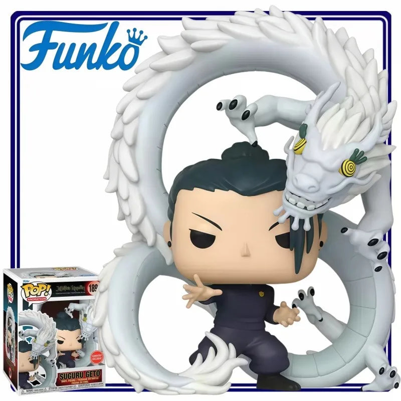 Funko Pop Animation Jujutsu Kaisen Suguru Geto with Curse Dragon Vinyl Figure Collectible Desktop Ornament Gift for Anime Fans