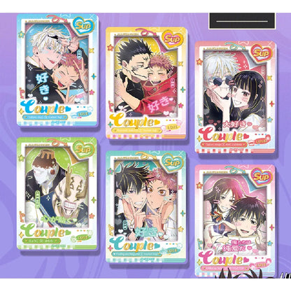 Cartes de collection Jujutsu Kaisen Fantasy Action Battle Anime Ryomen Sukuna Cartes de personnages Cadeaux de Noël préférés des enfants