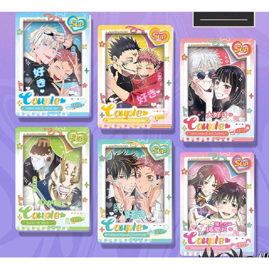 Cartes de collection Jujutsu Kaisen Fantasy Action Battle Anime Ryomen Sukuna Cartes de personnages Cadeaux de Noël préférés des enfants