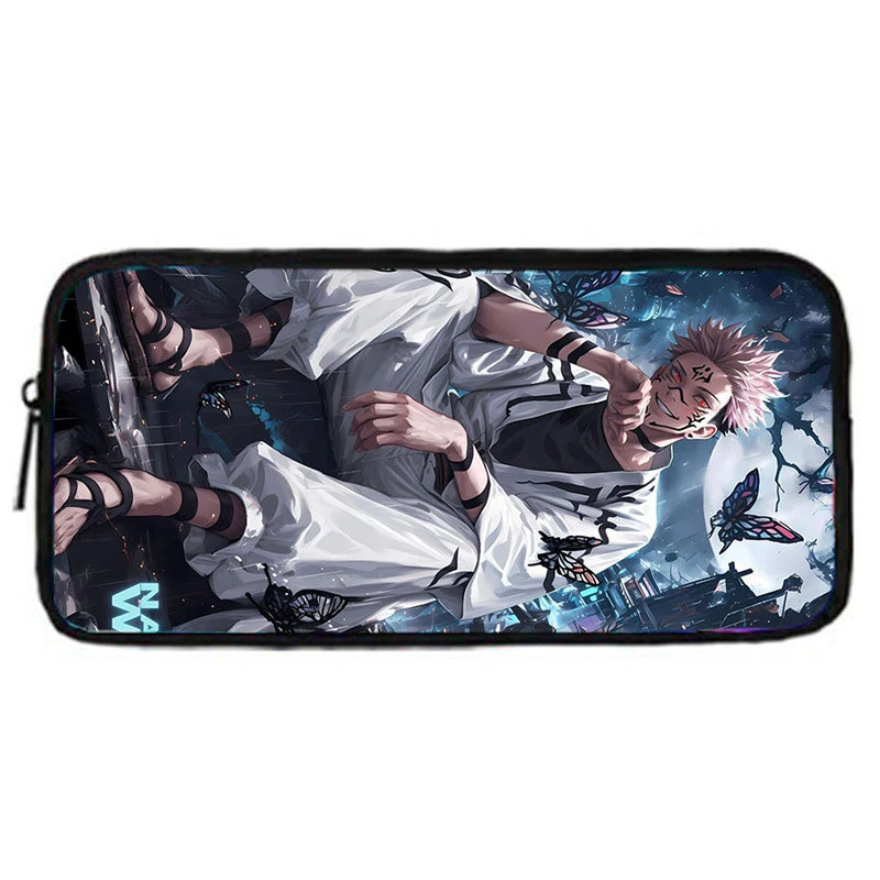 Ensemble de sacs à dos d'école Jujutsu Kaisen Satoru Gojo pour enfants, avec sac à bandoulière, sacs à crayons, sacs d'école pour garçons et filles, meilleur cadeau