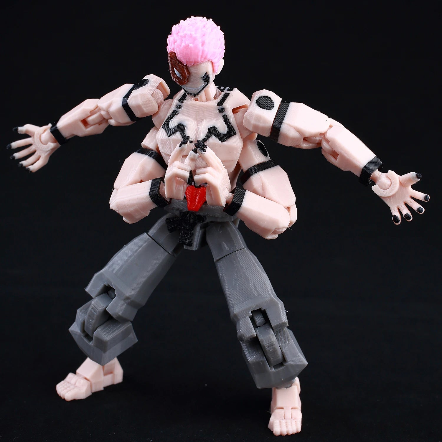 3d Printed Dummy13 Jujutsu Kaisen Ryomen Sukuna Action Figure Anime Model Toys Multi-Jointed Poseable Collectible Toy Gift - Jujutsu Kaisen Merch - Free Shipping Buy Now