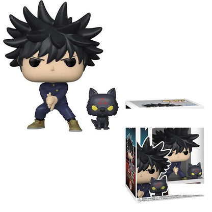 Jujutsu Kaisen Anime Figures Pop Vinyl Dolls Gojo Satoru Itadori Yuji Fushiguro Megumi Cute Cartoon Model Collection Gift for
