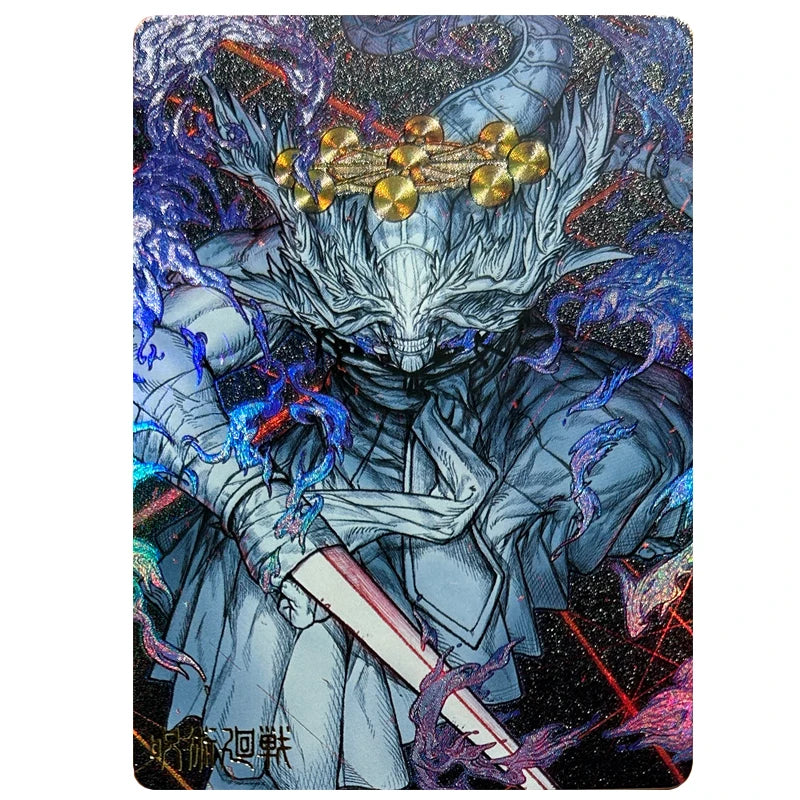 DIY CARDS Jujutsu Kaisen Ryomen Sukuna Itadori Yuji Satoru Gojo Christmas birthday gift collectible card foil stamping signature