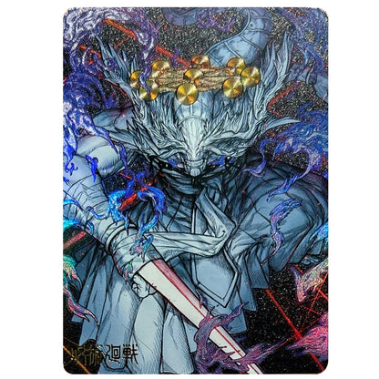 DIY CARDS Jujutsu Kaisen Ryomen Sukuna Itadori Yuji Satoru Gojo Christmas birthday gift collectible card foil stamping signature