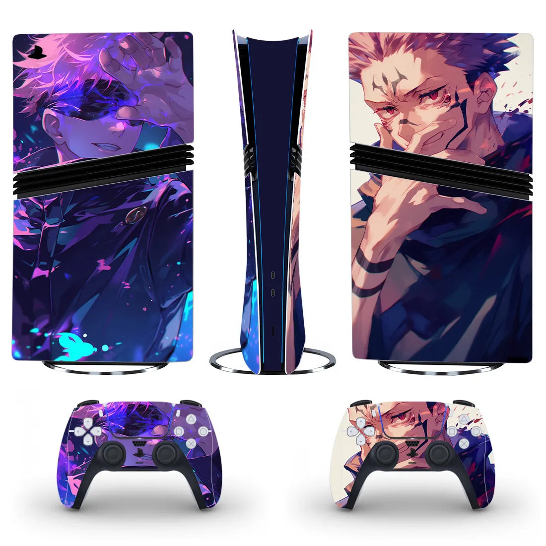 Jujutsu Kaisen Gojo New PS5 Pro Digital Skin Sticker Protector Decal Cover for Console Controller PS5 Pro Sticker Vinyl
