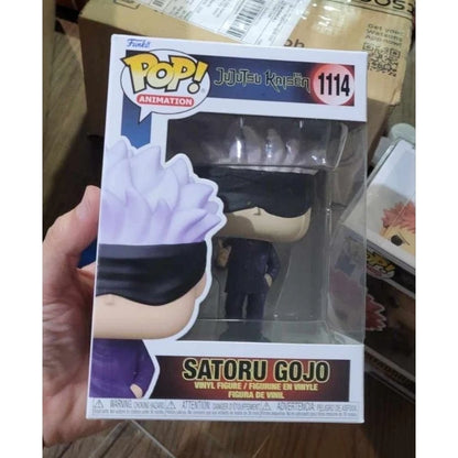 NEW FUNKO POP Jujutsu Kaisen Satoru Gojo Yuji Itadori Megumi Fushiguro Vinyl Figure Anime Collection Model Toy Fan Birthday Gift