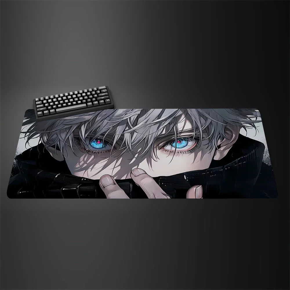 Hot Large Anime Jujutsu Kaisen 40x90CM Mouse Pad Ryomen Sukuna MousePad Satoru Gojo Computer Gaming laptop Accessories Desk Mat