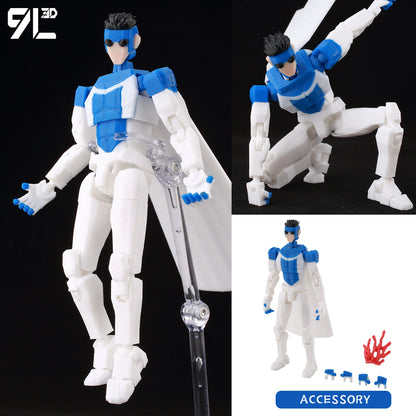 9L3D Printed Anime Naruto Jujutsu Kaisen One Piece Characters Lucky13 Dummy Action Figures Multi-Jointed T13 Mannequin Toys - Jujutsu Kaisen Merch - Free Shipping Buy Now