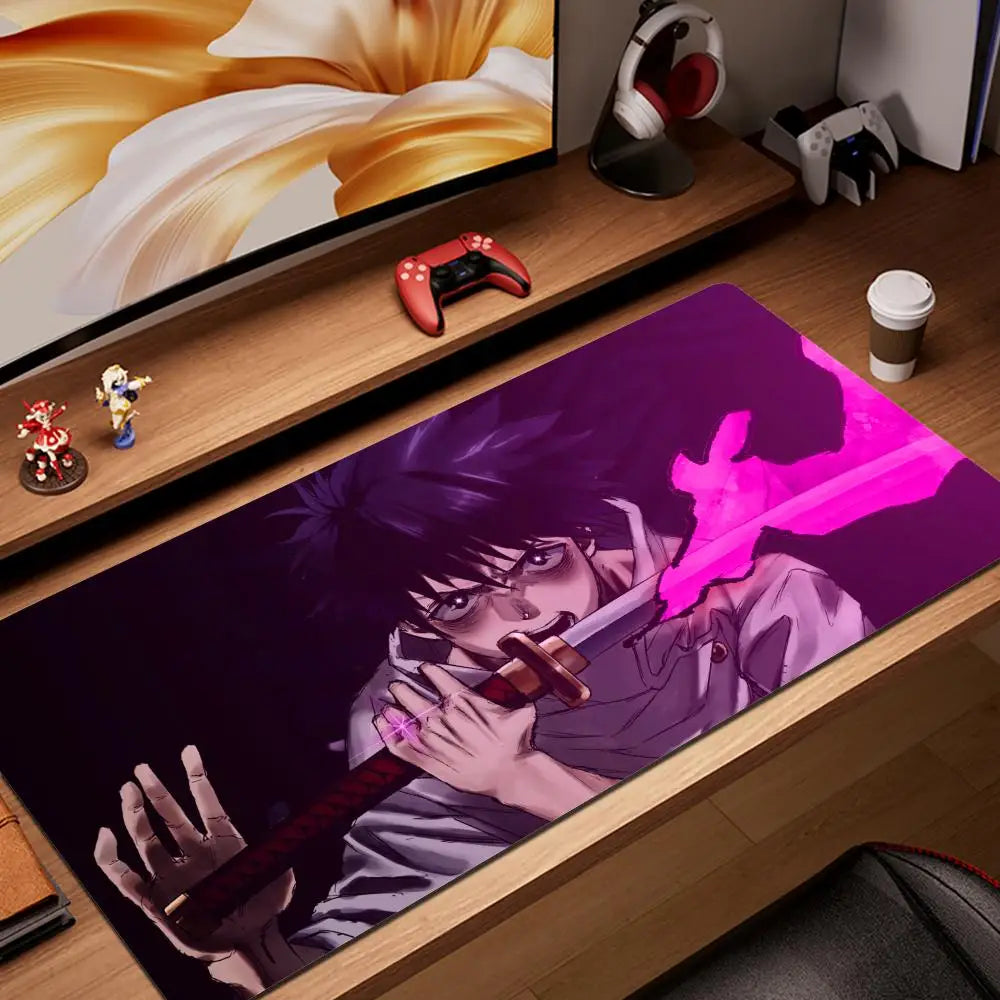 Okkotsu Yuta J-Jujutsu K-Kaisen Mouse Pad Keyboard Mouse stitch Mouse pad,Desk Mats,Gaming Accessories,PC Parts XXL90x40cm