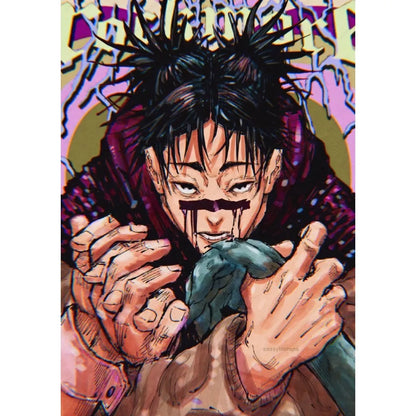 Japan Choso Jujutsu Kaisen Anime Poster Sticky Wall Art Printing Waterproof Home Living Bed Room Bar Aesthetic Decor