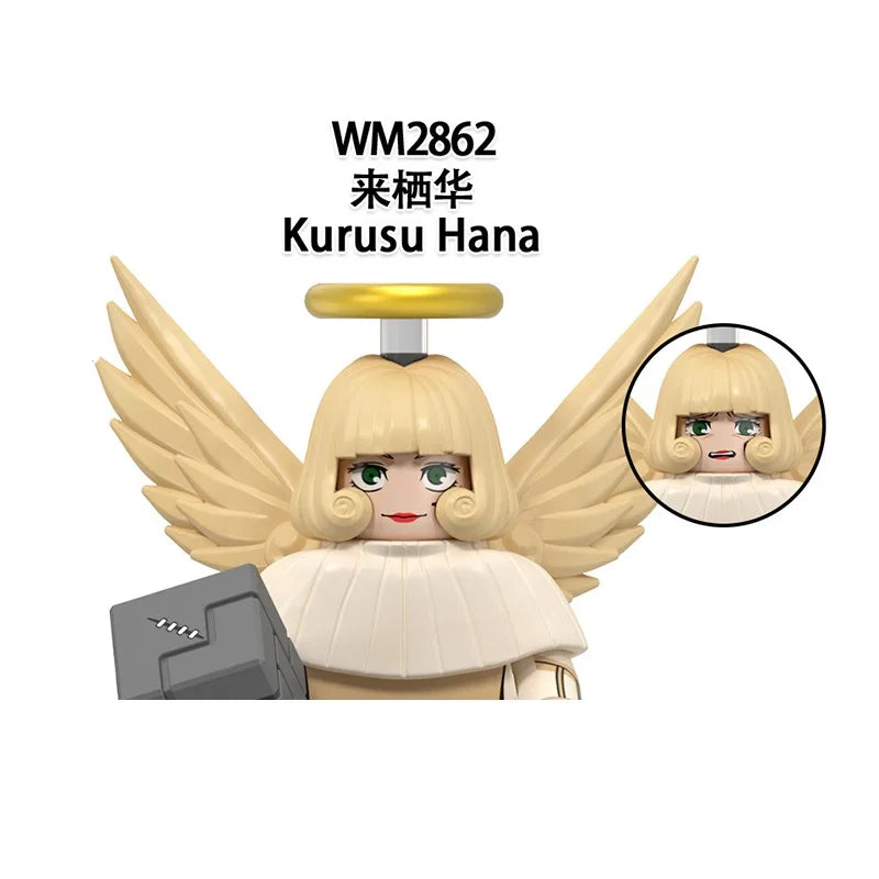WM6200 WM6201 WM6202 Itadori Yuji Jujutsu Kaisen Set Building Blocks Mini Action Figure Toys