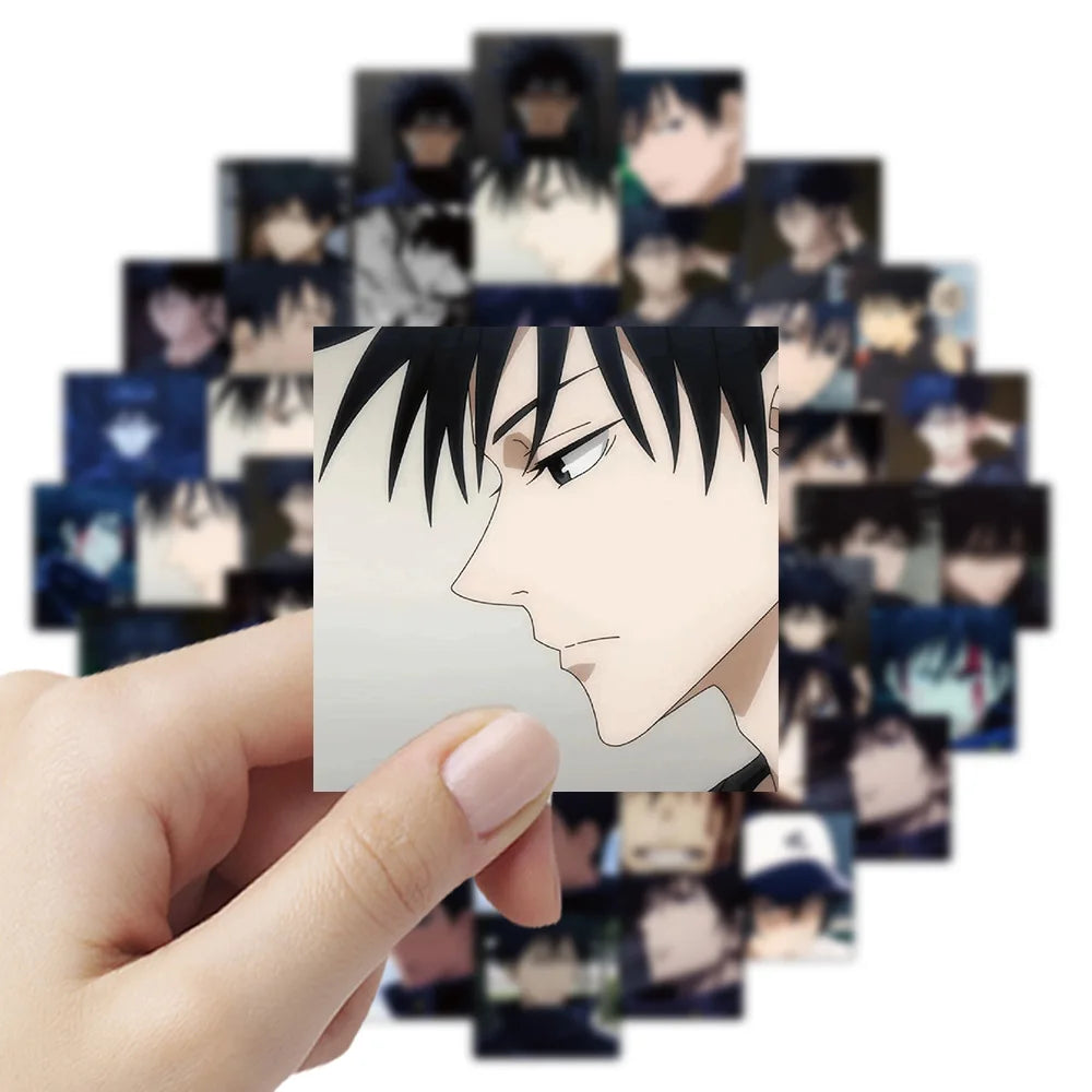 59pcs Jujutsu Kaisen  Fushiguro Megumi Graffiti Stickers Waterproof Decals Stickers For Laptop Thermos Diy Stickers Kids Gift