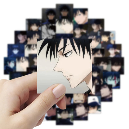 59pcs Jujutsu Kaisen  Fushiguro Megumi Graffiti Stickers Waterproof Decals Stickers For Laptop Thermos Diy Stickers Kids Gift