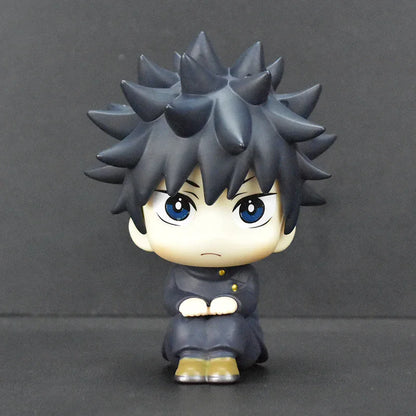 Anime Megumi Jujutsu Kaisen Nanami Figures GK Satoru Gojo Geto Suguru Sitting Look Up Toji Figure PVC Model Collection Toy Gifts - Jujutsu Kaisen Merch - Free Shipping Buy Now
