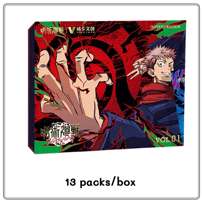 Jujutsu Kaisen Collection Card Japanese Classic Anime Character Gojo Satoru Limited Edition Card Popular Children Cherish Gifts