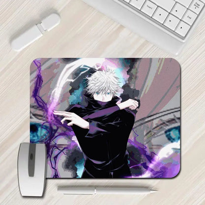 HYBXAXC 450x400mm Jujutsu Kaisen Gaming Mouse Pad XS Small Mousepad For PC Gamer Desktop Decoration Office Mouse Mat Deskmat Rug
