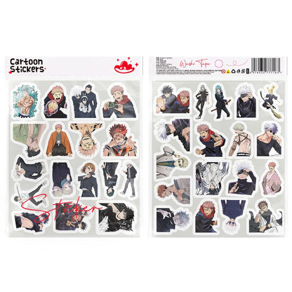 103pcs Various Jujutsu Kaisen Graffiti Stickers Waterproof Diy Decals For Phone Laptop Ipad Water Cup Helmet  Thermos Decor