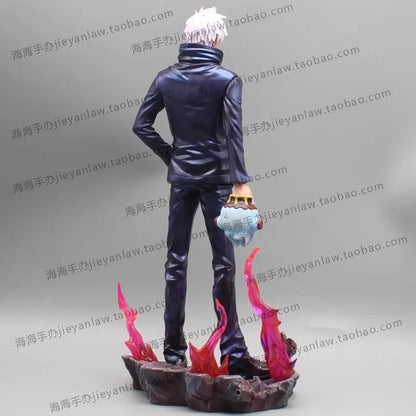 Jujutsu Kaisen Anime Figures Satoru Gojo Figure 2 Heads 2 Arms Action Figurine Statue Collection Ornament Model Christmas Gifts - Jujutsu Kaisen Merch - Free Shipping Buy Now
