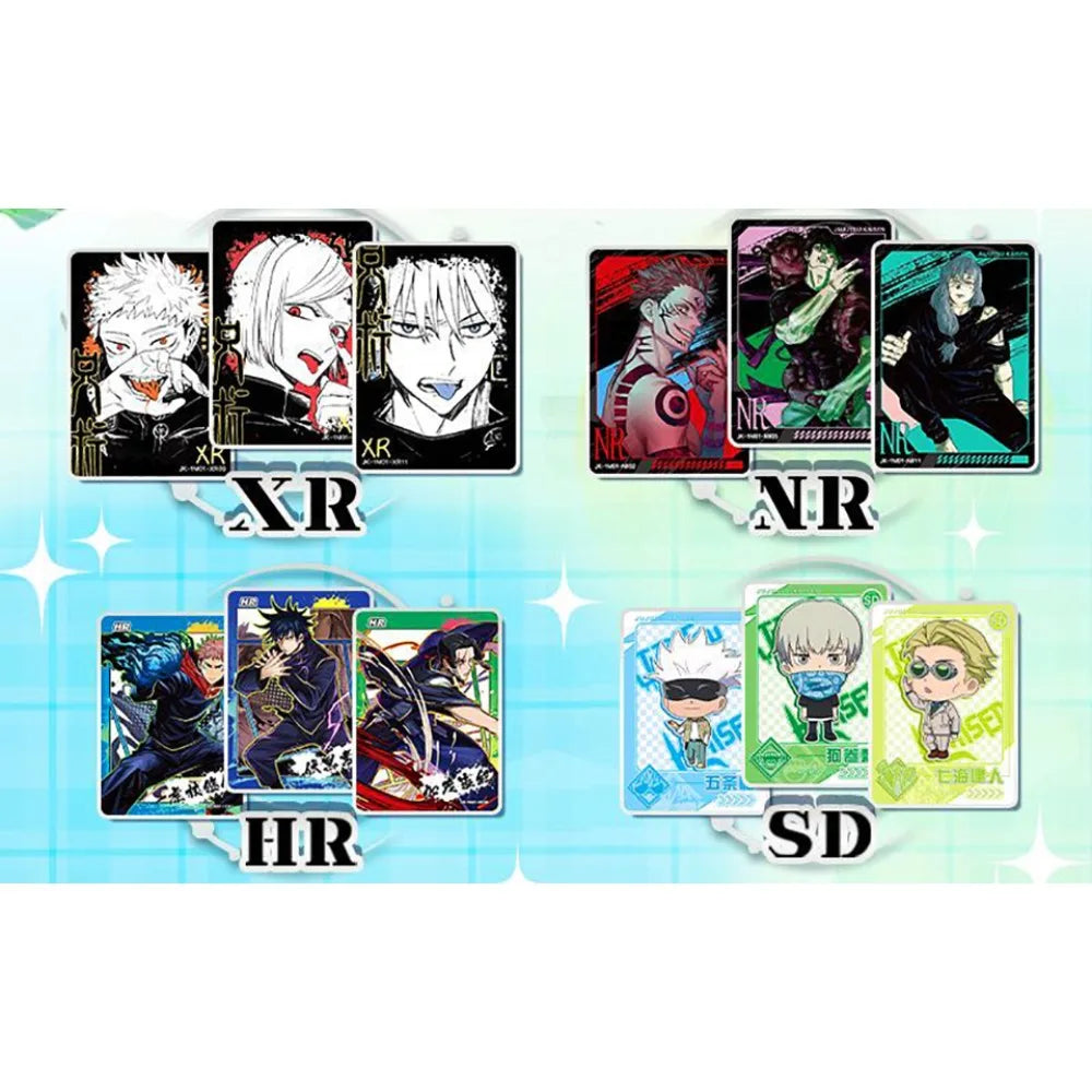 Jujutsu Kaisen Collectible Cards Booster Box, Premium Anime TCG with Yuji, Megumi & Satoru Gojo Characters