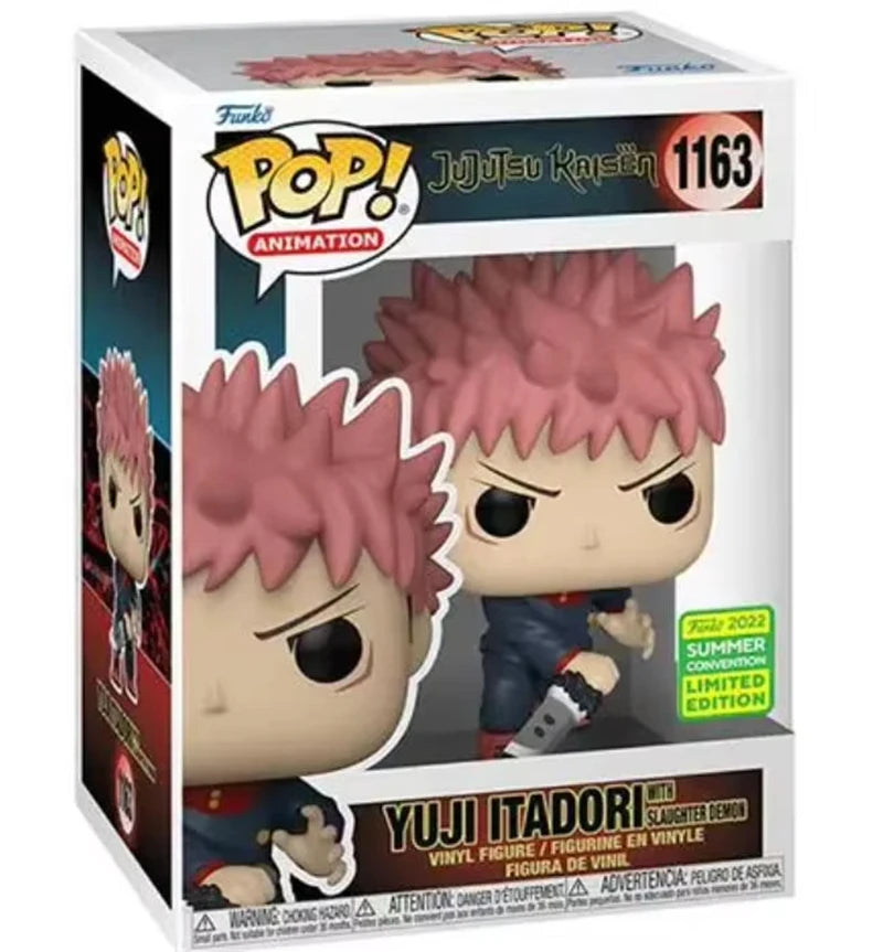 Funko Pop! Jujutsu Kaisen Megumi Fushiguro 1112# Yuji Itadori 1163# SATORU GOJO 1114# 1137# 1885# Model Ornaments Xmas Kid Gift