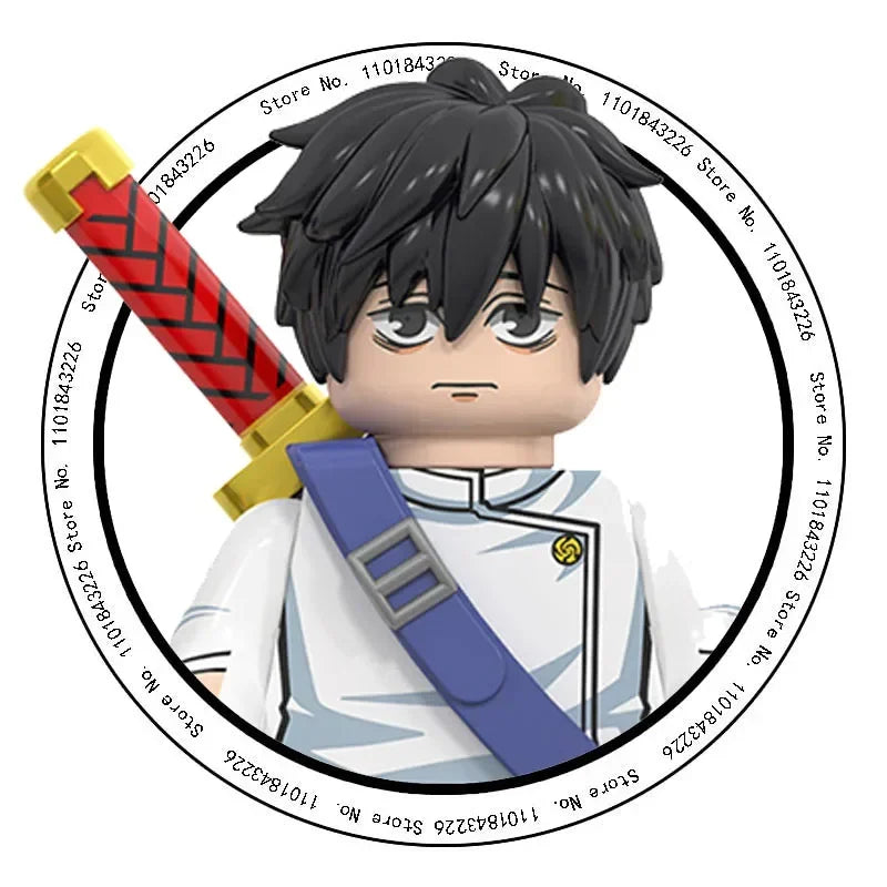 Jujutsu Kaisen Bleach Building Blocks Itadori Yuji Gojo Satoru Ryomen Sukuna Mini Action Figure Accessories Christmas Gifts
