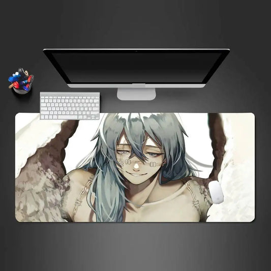 M-mahito Jujutsu Kaisen Anime Mousepad Mouse Mat Desk Mat With Pad Gaming Accessories Prime Gaming XXL Keyboard Pad Padding Ma