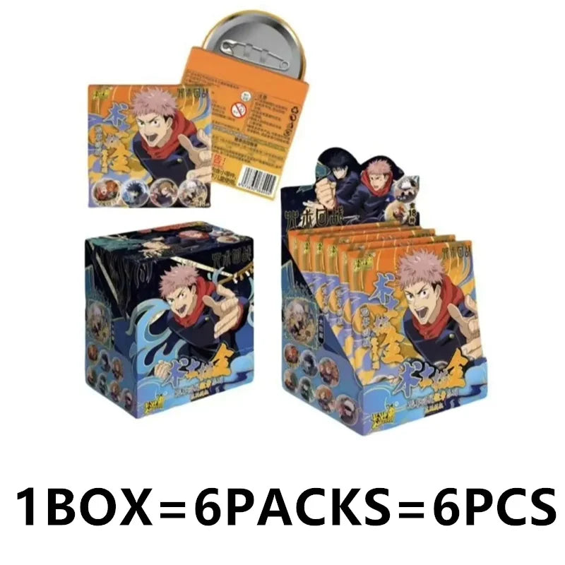 Genuine Jujutsu Kaisen Card Warlock Cards Gojo Satoru Fushiguro Megumi Itadori Yuji Cards Anime Peripheral Collection Cards Toy