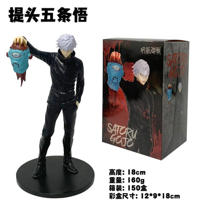 11cm New Gojo Satoru Anime Jujutsu Kaisen Action Figure Itadori Yuji Seated Noodle Stopper Model Toys Japanese Dolls Hobbies  - Jujutsu Kaisen Merch - Free Shipping Buy Now