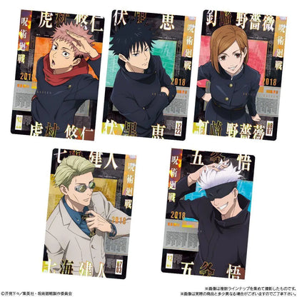 Jujutsu Kaisen Card Gojo Satoru Fushiguro Megumi Itadori Yuji Warlock Japanese Anime Character Games Collection Card Toy Gift