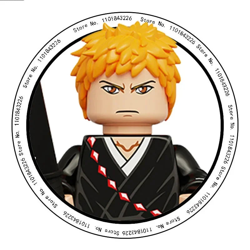 Jujutsu Kaisen Bleach Building Blocks Itadori Yuji Gojo Satoru Ryomen Sukuna Mini Action Figure Accessories Christmas Gifts
