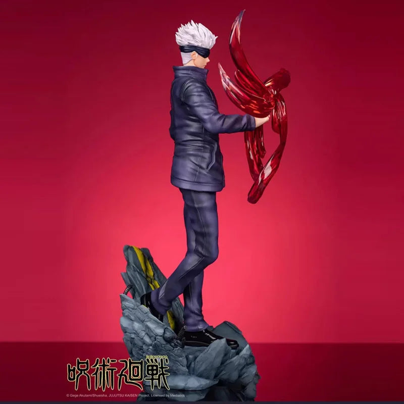 28cm Anime Cartoon Jujutsu Kaisen Gojo Satoru Kids Toys Pvc Model Statue Collection Brinquedos Action Figure Birthday Toys Gift - Jujutsu Kaisen Merch - Free Shipping Buy Now