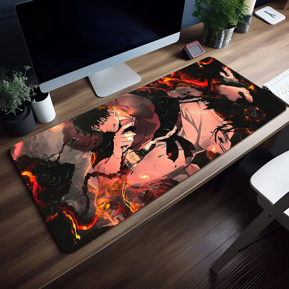 J-Jujutsu K-Kaisen Cool Mouse Pad Non-slip Thickened Large Writing Lockedge Office Student Gaming Cushion MousePad