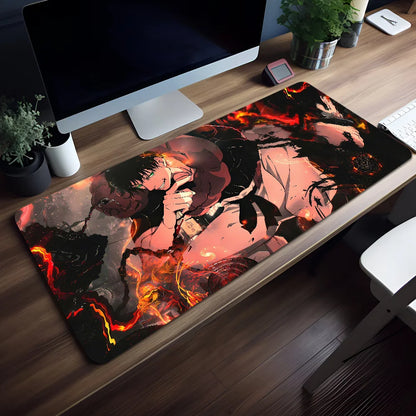 J-Jujutsu K-Kaisen Cool Mouse Pad Non-slip Thickened Large Writing Lockedge Office Student Gaming Cushion MousePad