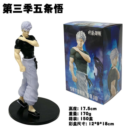 11cm New Gojo Satoru Anime Jujutsu Kaisen Action Figure Itadori Yuji Seated Noodle Stopper Model Toys Japanese Dolls Hobbies  - Jujutsu Kaisen Merch - Free Shipping Buy Now
