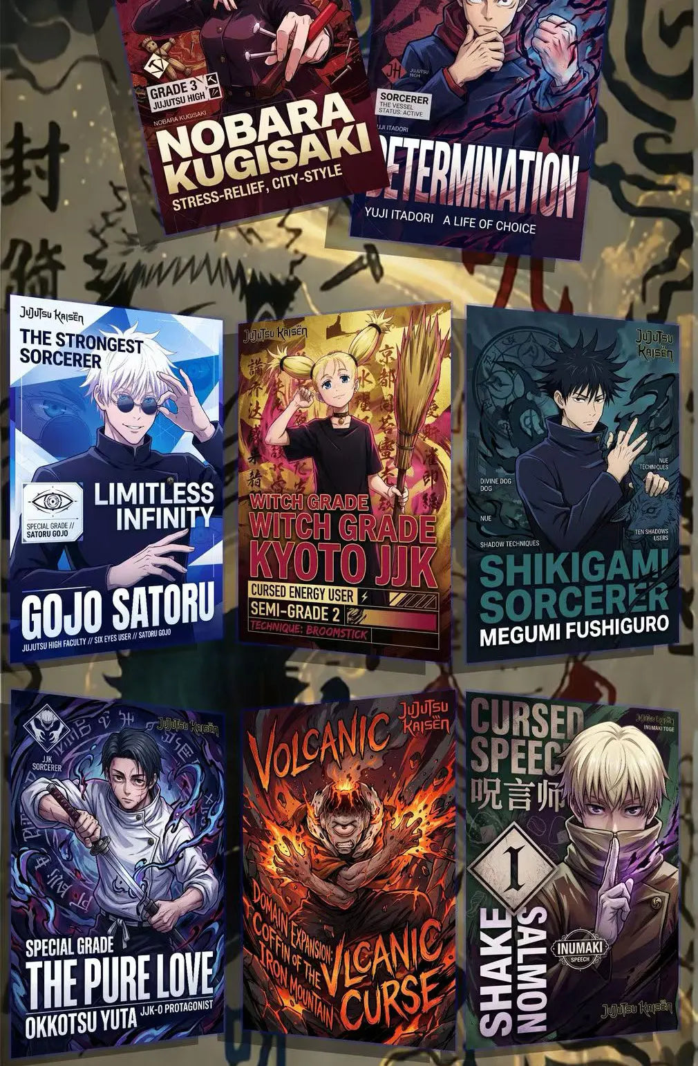 Wholesale 2026 New XingYue Creative Studio Jujutsu Kaisen Cards A6 Size Acrylic Board Anime Collectibles Character Fan Gifts