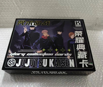 Jujutsu Kaisen Glory Collection Cards 12 Packs Box Anime CCG Trading Card Game Booster Kadou Official Merch Gojo Yuji