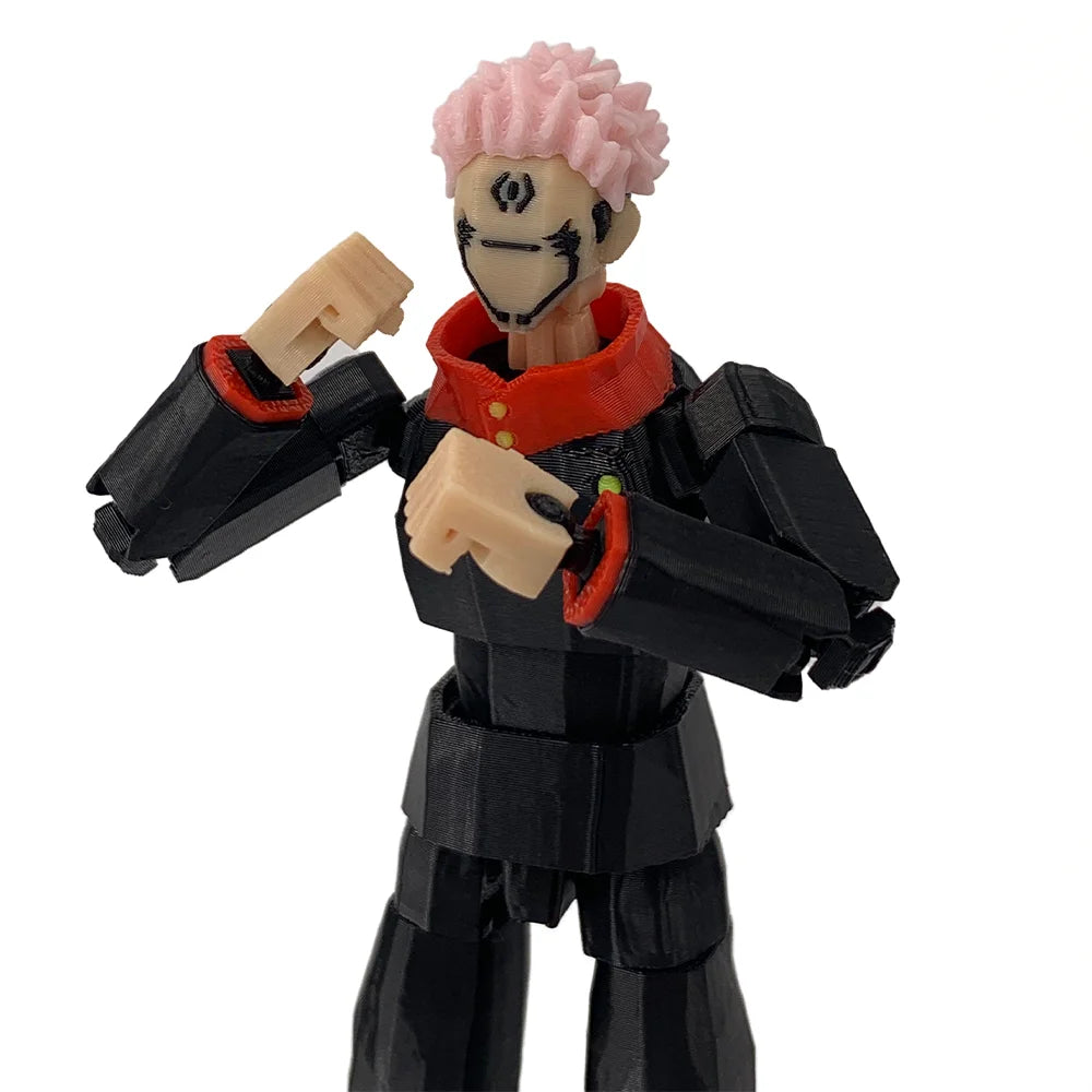 3D Printed Jujutsu Kaisen Ryomen Sukuna Anime Multi-Jointed Shapeshift Toys Action Figures Mannequin Model Ornaments Gifts - Jujutsu Kaisen Merch - Free Shipping Buy Now