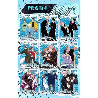 Jujutsu Kaisen Anime Trading Cards Booster Box - Star Card Official Collectible Cards with Rare SSP SP SSR Holo Foil Character